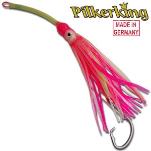 Leng Jigger fluor - pink/ Circle Hook